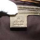 GUCCI GG Crystal Boston Bag Beige 193603 Auth 114377-19