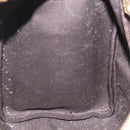 GUCCI GG Crystal Boston Bag Beige 193603 Auth 114377-21