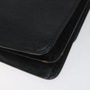 LOUIS VUITTON Epi Free Run Shoulder Bag Black M52402 LV Auth 114385-16