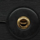 LOUIS VUITTON Epi Free Run Shoulder Bag Black M52402 LV Auth 114385-18