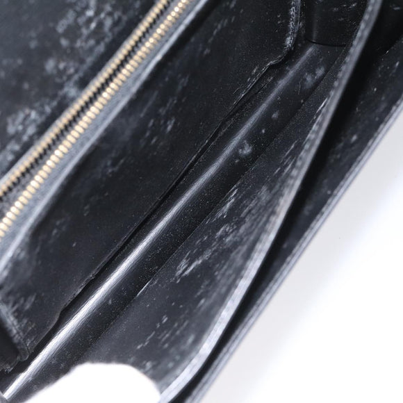 LOUIS VUITTON Epi Free Run Shoulder Bag Black M52402 LV Auth 114385