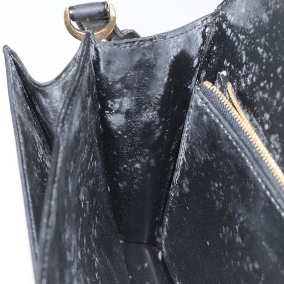 LOUIS VUITTON Epi Free Run Shoulder Bag Black M52402 LV Auth 114385