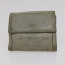 GUCCI GG Canvas Wallet Leather 5 Set Beige Black yellow Auth 114398-23