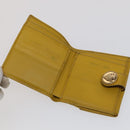 GUCCI GG Canvas Wallet Leather 5 Set Beige Black yellow Auth 114398-33