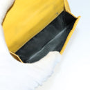 GUCCI GG Canvas Wallet Leather 5 Set Beige Black yellow Auth 114398-35