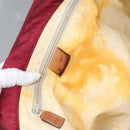 GUCCI GG Canvas Tote Bag Nylon Red 282439 Auth 114411-11