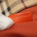 BURBERRY Nova Check Tote Bag PVC Beige Auth 114419-12