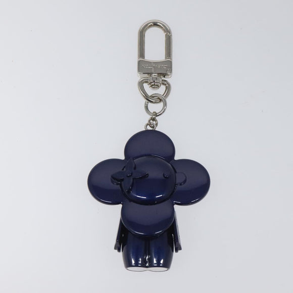 LOUIS VUITTON Bijoux Sac Vivienne Charm metal Navy M00483 LV Auth 114422