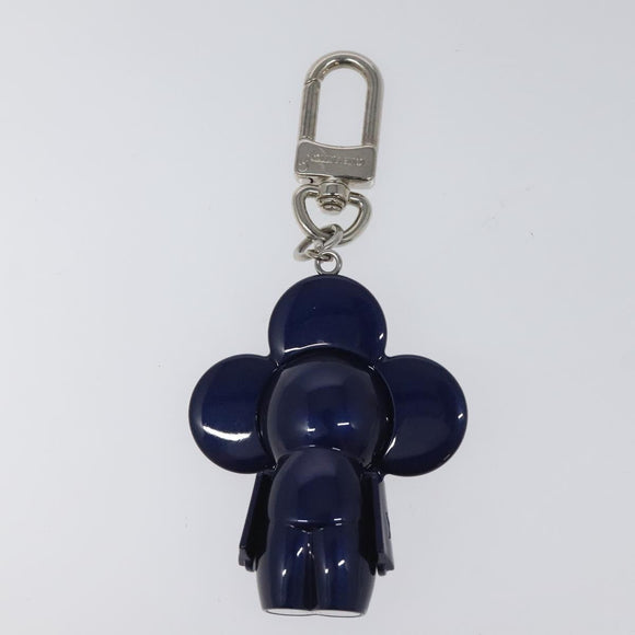 LOUIS VUITTON Bijoux Sac Vivienne Charm metal Navy M00483 LV Auth 114422