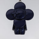 LOUIS VUITTON Bijoux Sac Vivienne Charm metal Navy M00483 LV Auth 114422-4