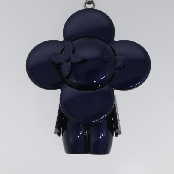 LOUIS VUITTON Bijoux Sac Vivienne Charm metal Navy M00483 LV Auth 114422