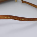 LOUIS VUITTON Vernis Pochette Accessoires Pouch Rose Velours M91575 Auth 114427-8