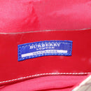 BURBERRY Nova Check Blue Label Waist bag Canvas Beige Auth 114435V-19