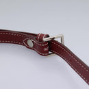 BURBERRY Nova Check Blue Label Waist bag Canvas Beige Auth 114435V-14