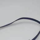 Salvatore Ferragamo Gancini Shoulder Bag Leather Blue Auth 114440-8