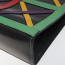 CELINE Shoulder Bag Leather Multicolor Auth 114456-8