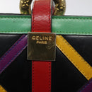 CELINE Shoulder Bag Leather Multicolor Auth 114456-18