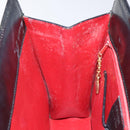 CELINE Shoulder Bag Leather Multicolor Auth 114456-21