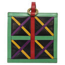 CELINE Shoulder Bag Leather Multicolor Auth 114456-13