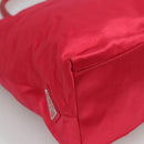PRADA Shoulder Bag Satin Pink Auth 114460-11