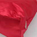 PRADA Shoulder Bag Satin Pink Auth 114460-12