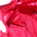 PRADA Shoulder Bag Satin Pink Auth 114460-18