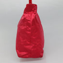 PRADA Shoulder Bag Satin Pink Auth 114460-5
