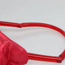 PRADA Shoulder Bag Satin Pink Auth 114460-8