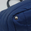 PRADA Hand Bag Nylon 2way Blue Auth 114477-14