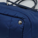 PRADA Hand Bag Nylon 2way Blue Auth 114477-15