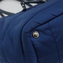 PRADA Hand Bag Nylon 2way Blue Auth 114477-16