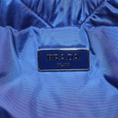 PRADA Hand Bag Nylon 2way Blue Auth 114477-19