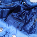 PRADA Hand Bag Nylon 2way Blue Auth 114477-20