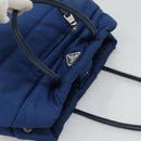 PRADA Hand Bag Nylon 2way Blue Auth 114477-6