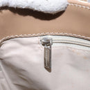 BURBERRY Nova Check Hand Bag PVC Pink Auth 114504-18