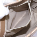 BURBERRY Nova Check Hand Bag PVC Pink Auth 114504-19