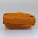 PRADA Shoulder Bag Nylon Orange Auth 114511-5