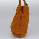 PRADA Shoulder Bag Nylon Orange Auth 114511-4
