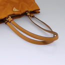 PRADA Shoulder Bag Nylon Orange Auth 114511-7