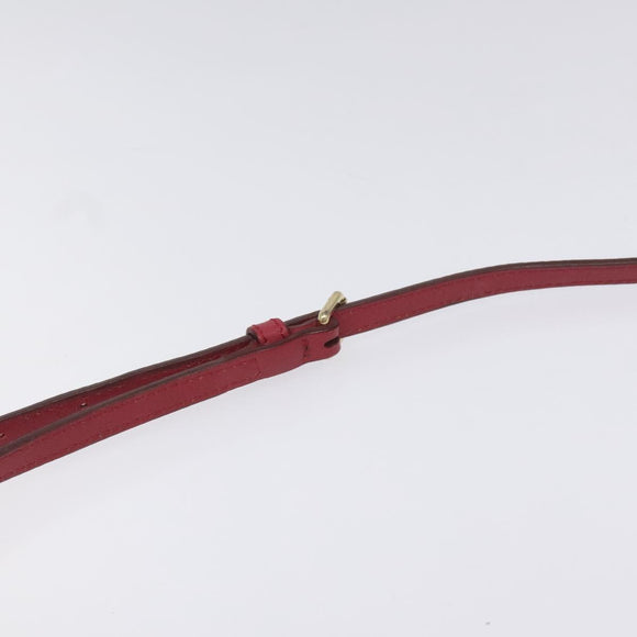 BURBERRY Nova Check Shoulder Bag PVC Pink Beige Auth 114520