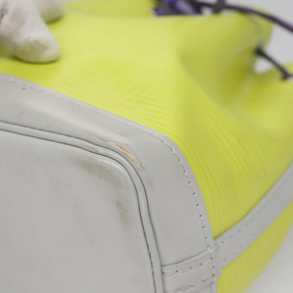 LOUIS VUITTON Epi Nanonoe Shoulder Bag Yellow M42501 LV Auth 114521V