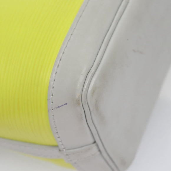 LOUIS VUITTON Epi Nanonoe Shoulder Bag Yellow M42501 LV Auth 114521V