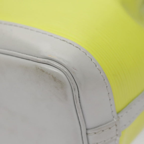 LOUIS VUITTON Epi Nanonoe Shoulder Bag Yellow M42501 LV Auth 114521V