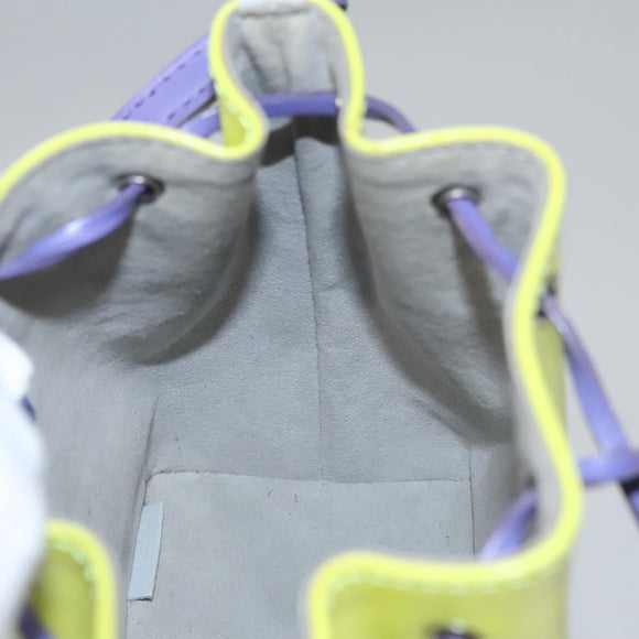 LOUIS VUITTON Epi Nanonoe Shoulder Bag Yellow M42501 LV Auth 114521V