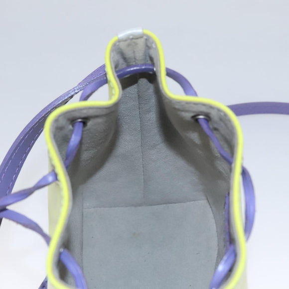 LOUIS VUITTON Epi Nanonoe Shoulder Bag Yellow M42501 LV Auth 114521V