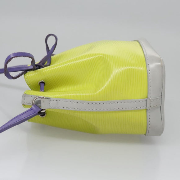 LOUIS VUITTON Epi Nanonoe Shoulder Bag Yellow M42501 LV Auth 114521V