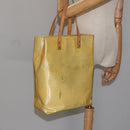 LOUIS VUITTON Monogram Vernis Reade MM Hand Bag Gris M91142 LV Auth 114526-21