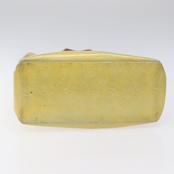 LOUIS VUITTON Monogram Vernis Reade MM Hand Bag Gris M91142 LV Auth 114526