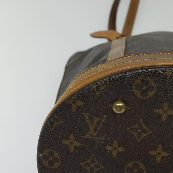 LOUIS VUITTON Monogram Bucket GM Schoudertas M42236 LV Auth 114530