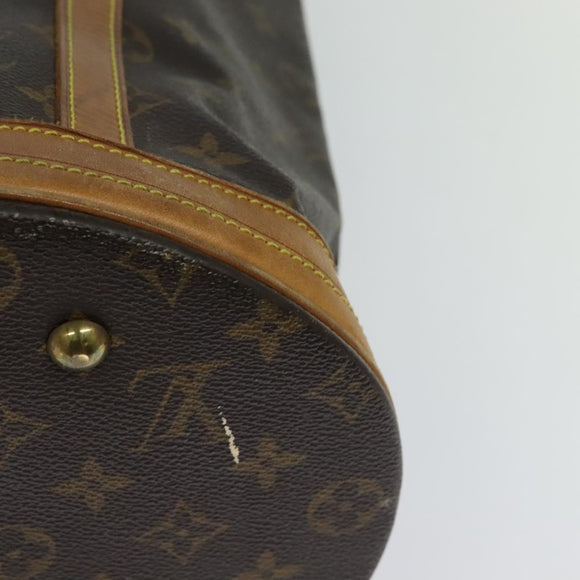 LOUIS VUITTON Monogram Bucket GM Schoudertas M42236 LV Auth 114530